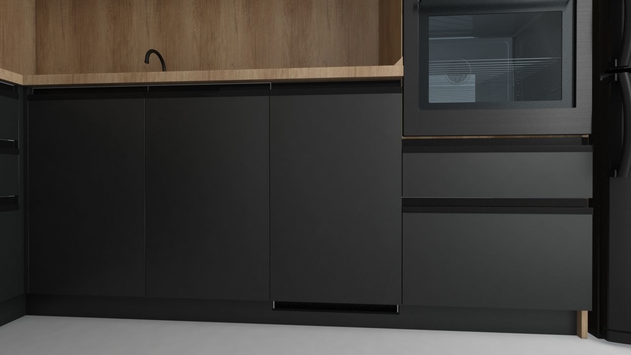 Kitchen - modern 3D model_2