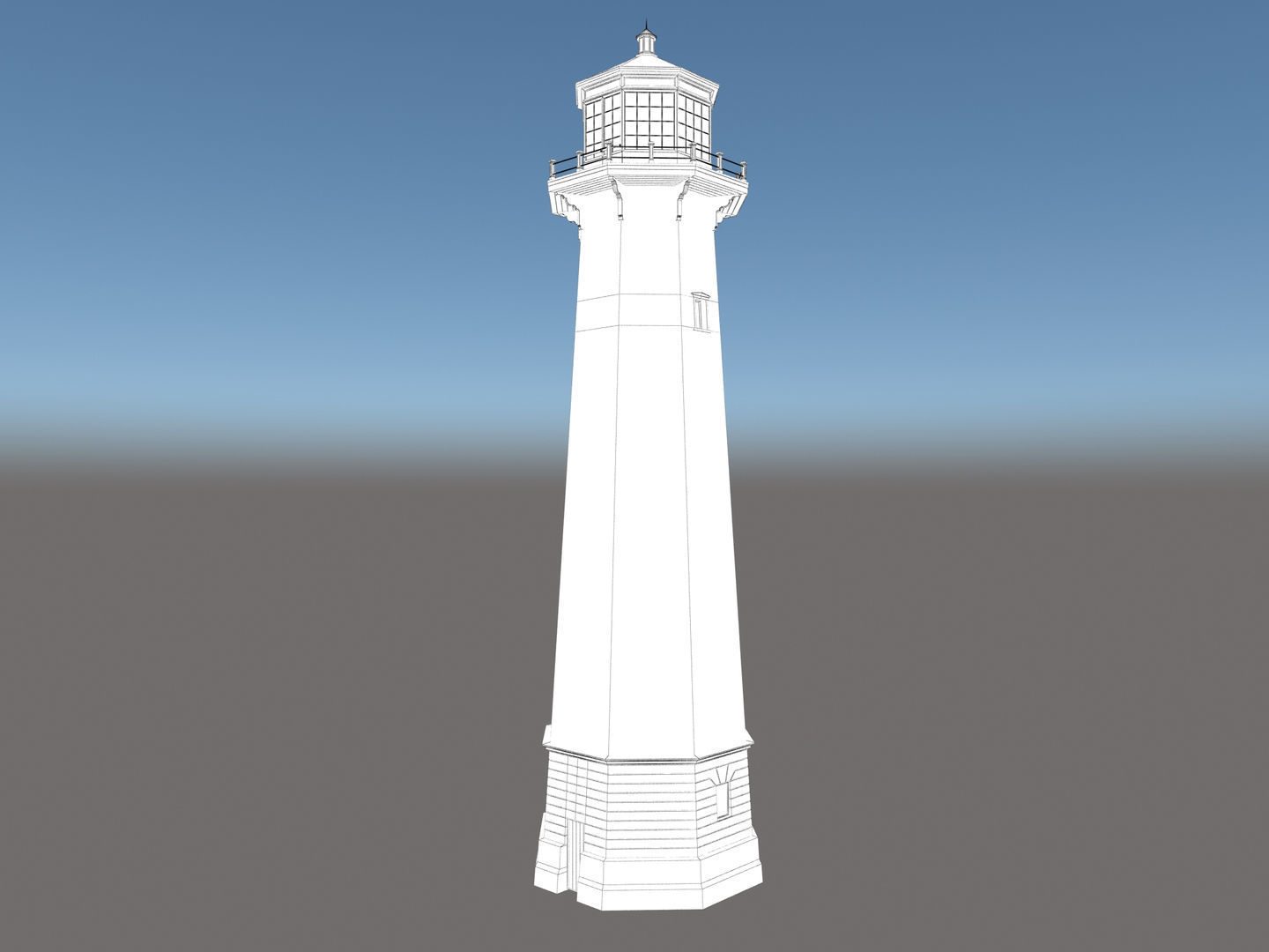 Lighthouse 3D model_10
