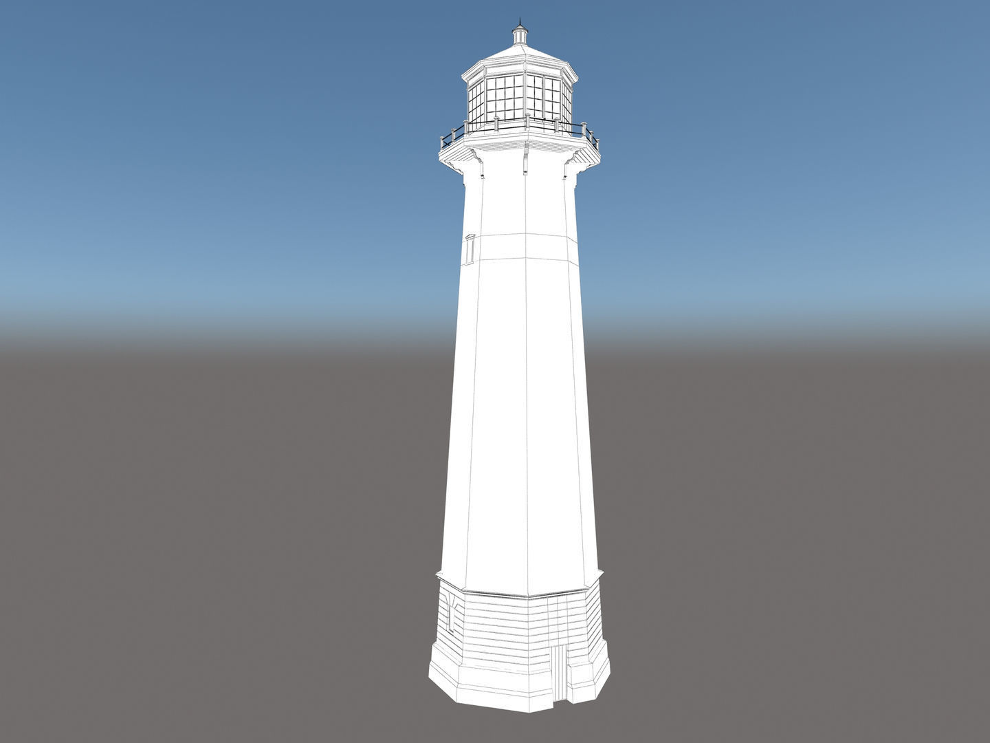 Lighthouse 3D model_9