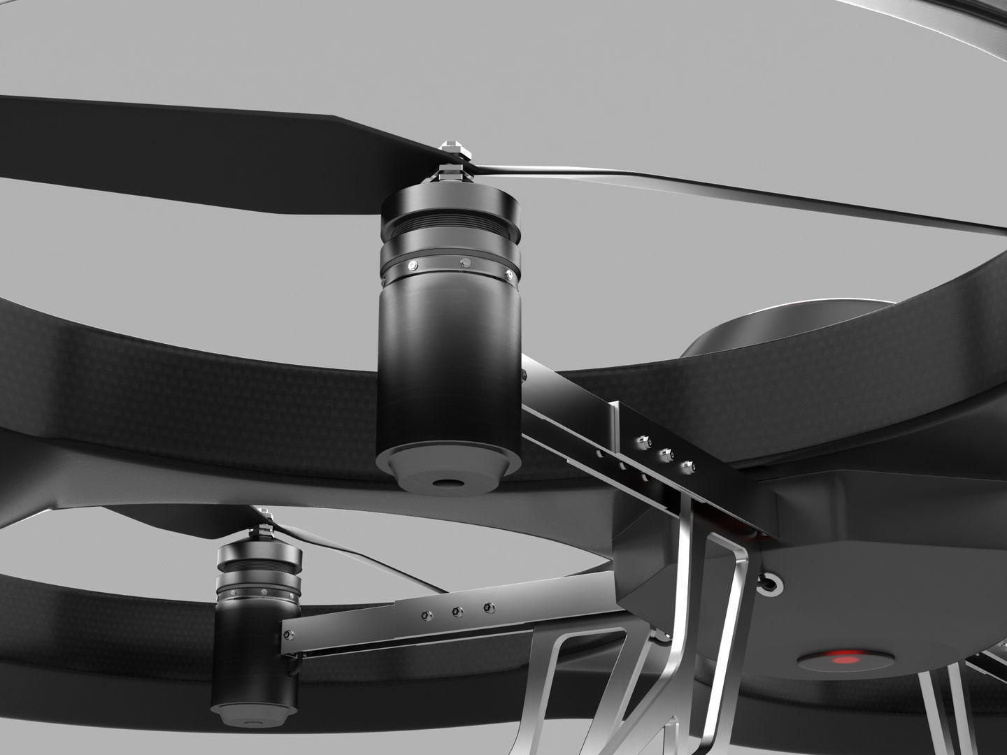 Generic Quadcopter Drone 1 3D model_5