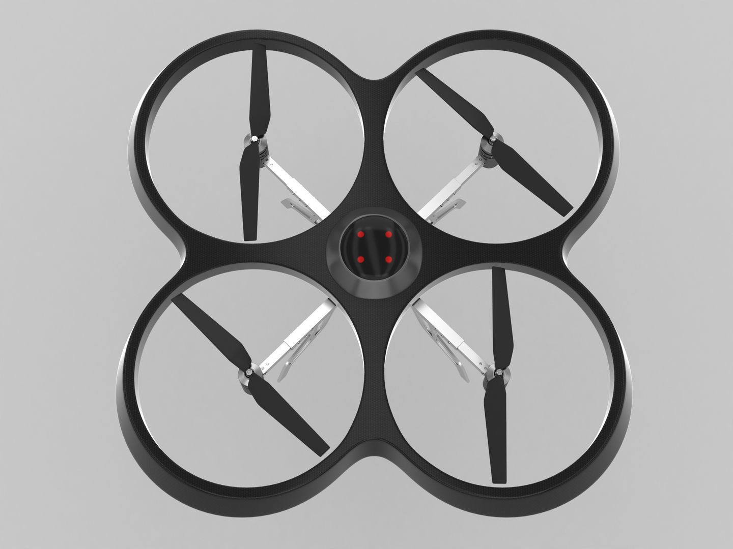 Generic Quadcopter Drone 1 3D model_8