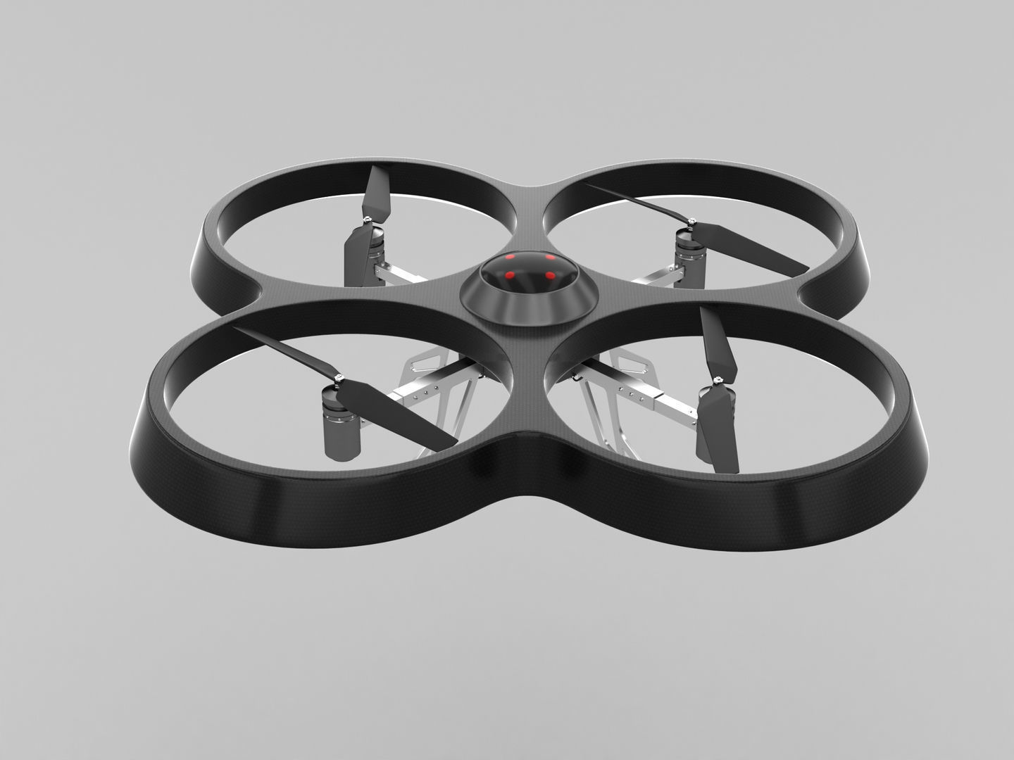 Generic Quadcopter Drone 1 3D model_1