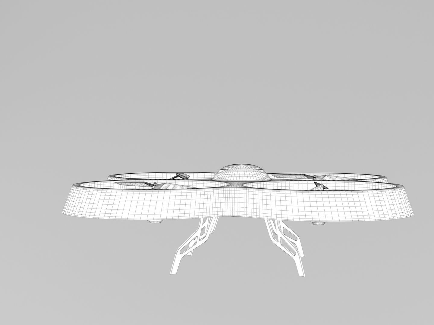 Generic Quadcopter Drone 1 3D model_15