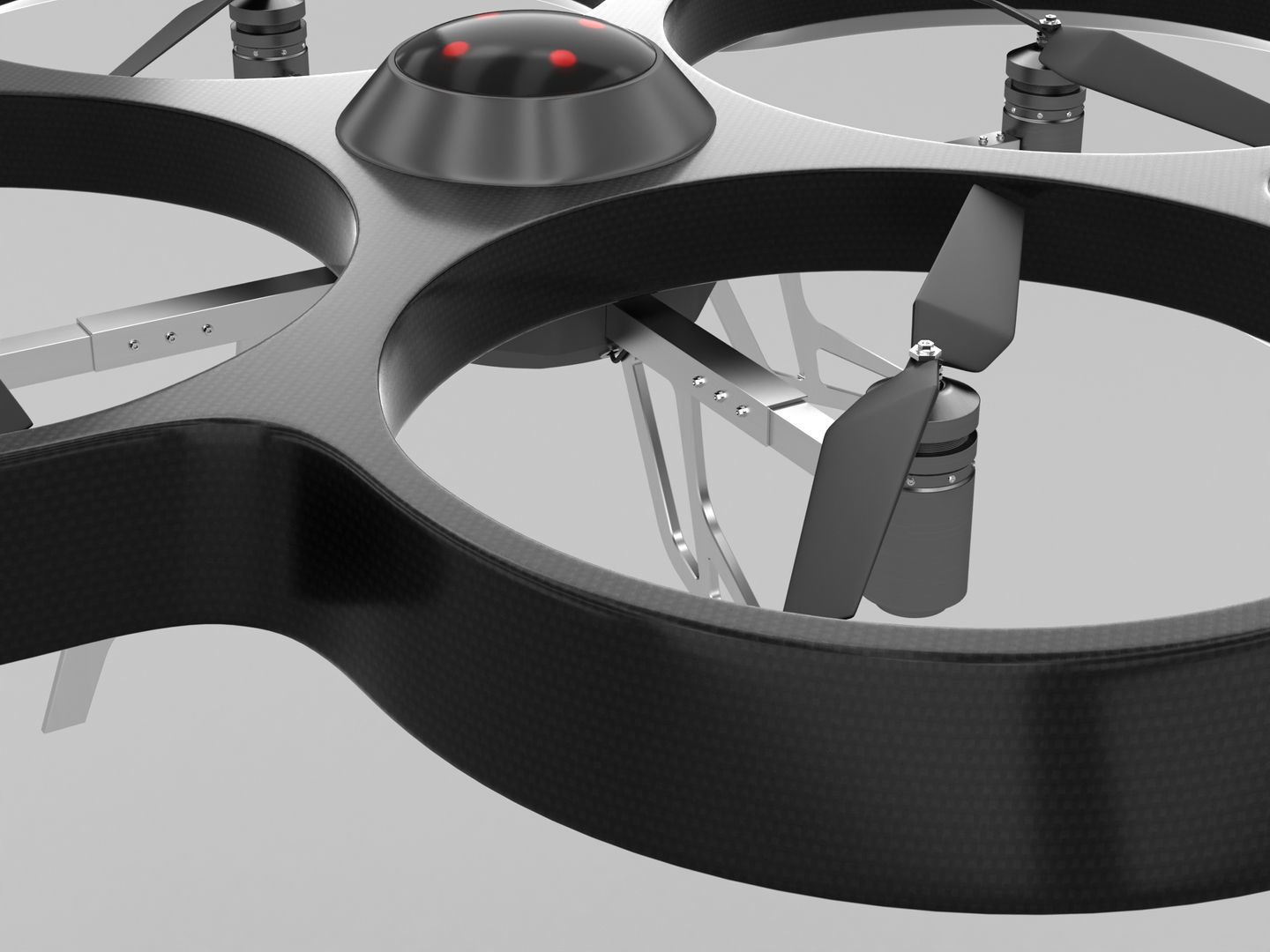 Generic Quadcopter Drone 1 3D model_3