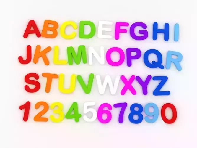 Fridge Letter Magnets