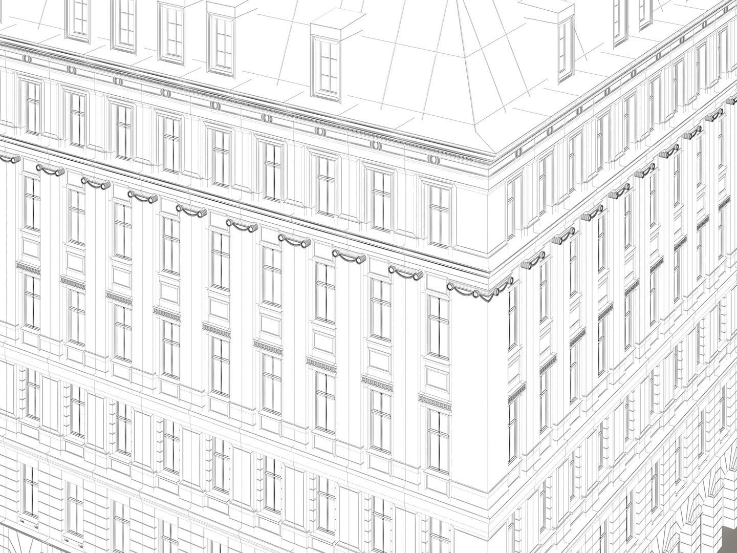 Modern City Building 001 3D model_15