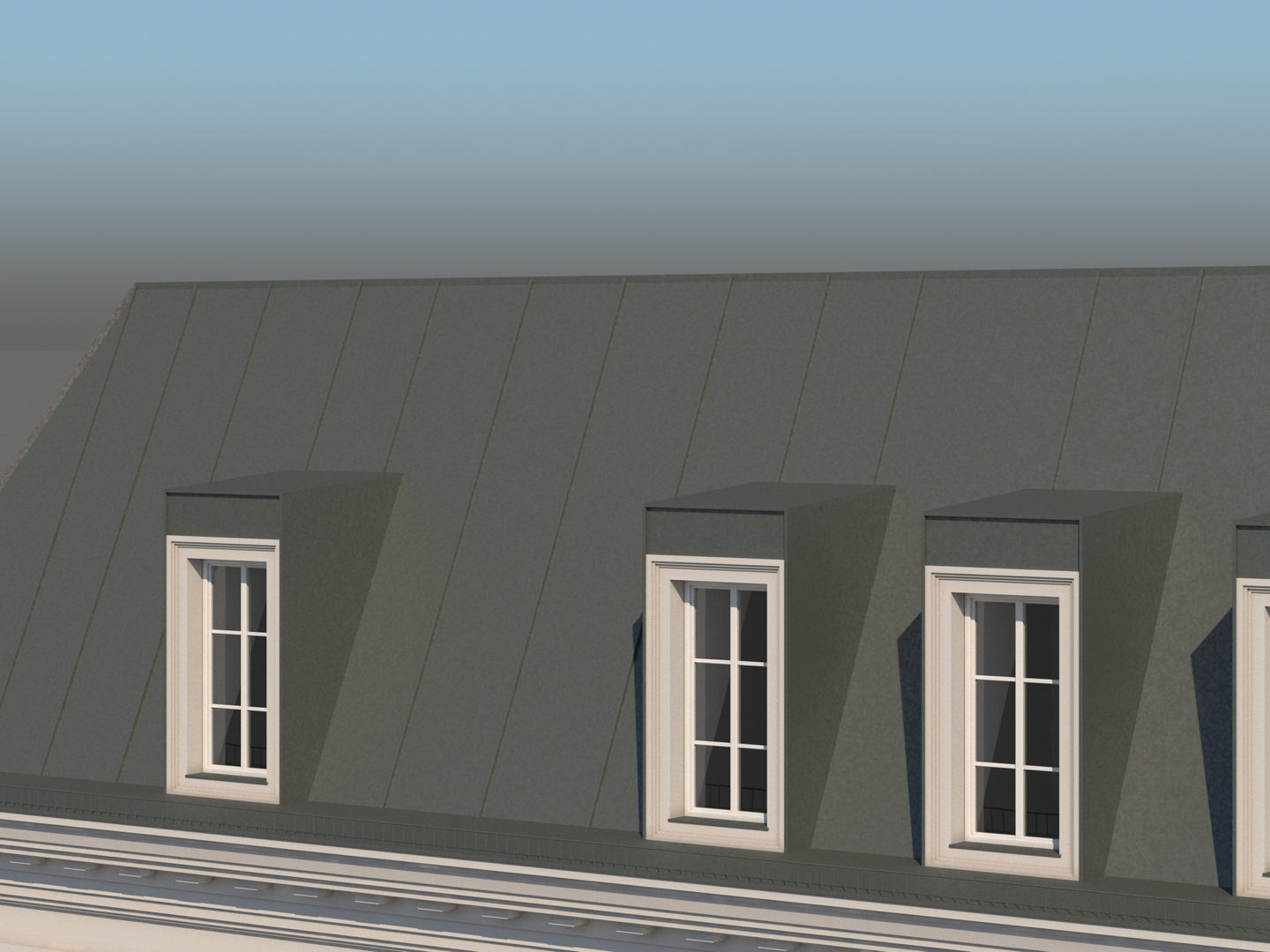 Modern City Building 002 3D model_10