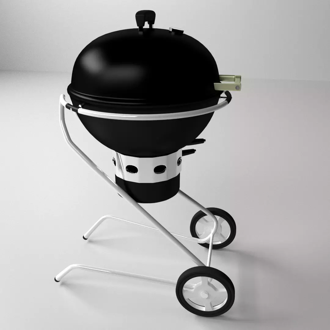 Charcoal Grill 3D model