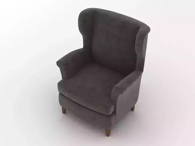 Fabric Armchair 001