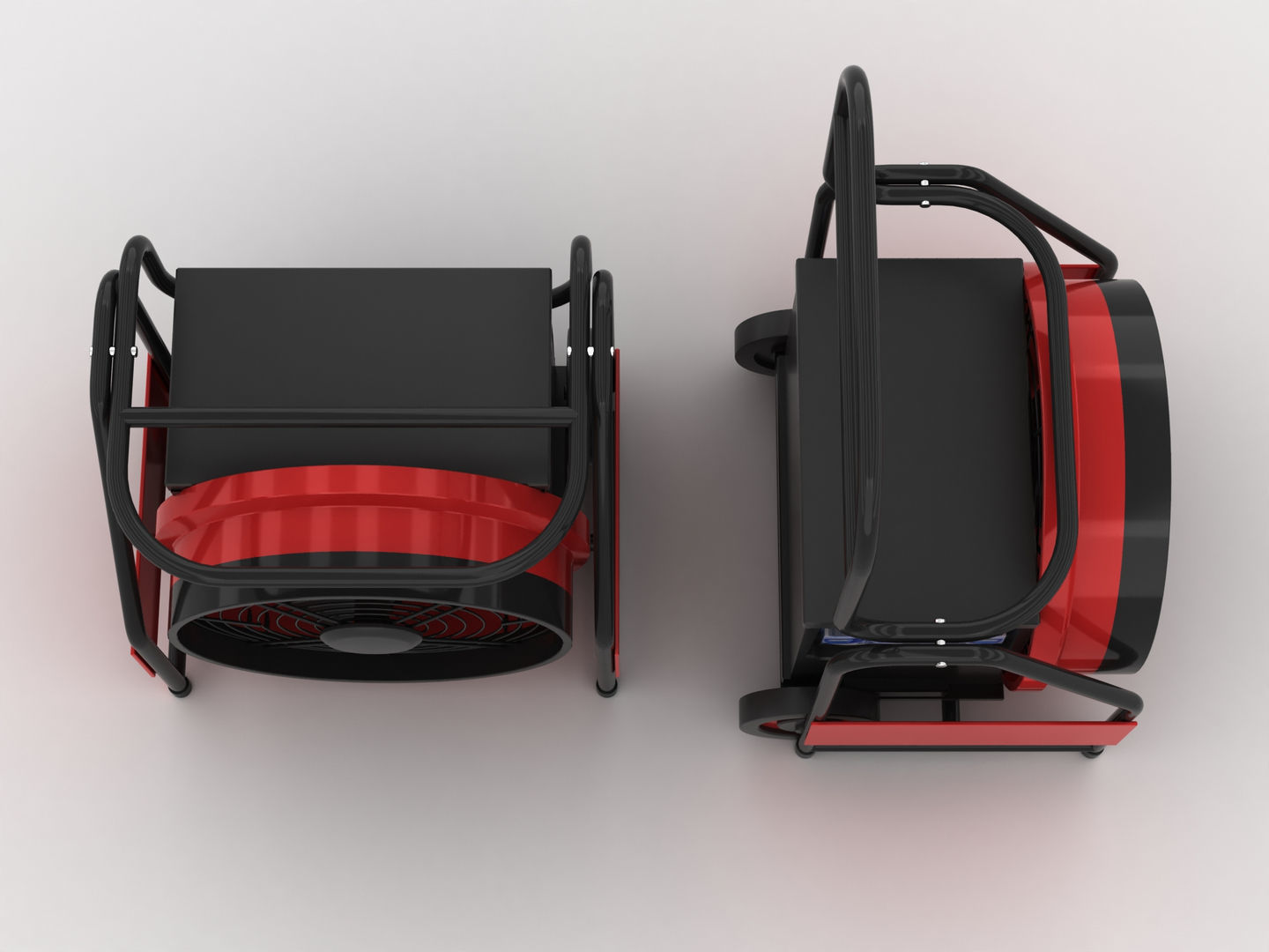 Portable Industrial Fan 3D model_8