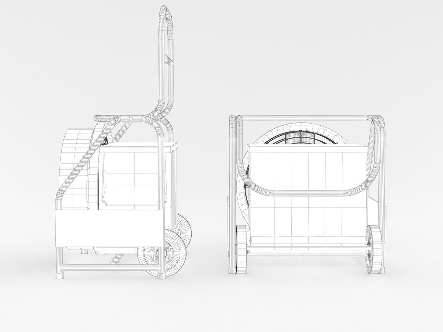 Portable Industrial Fan 3D model_16