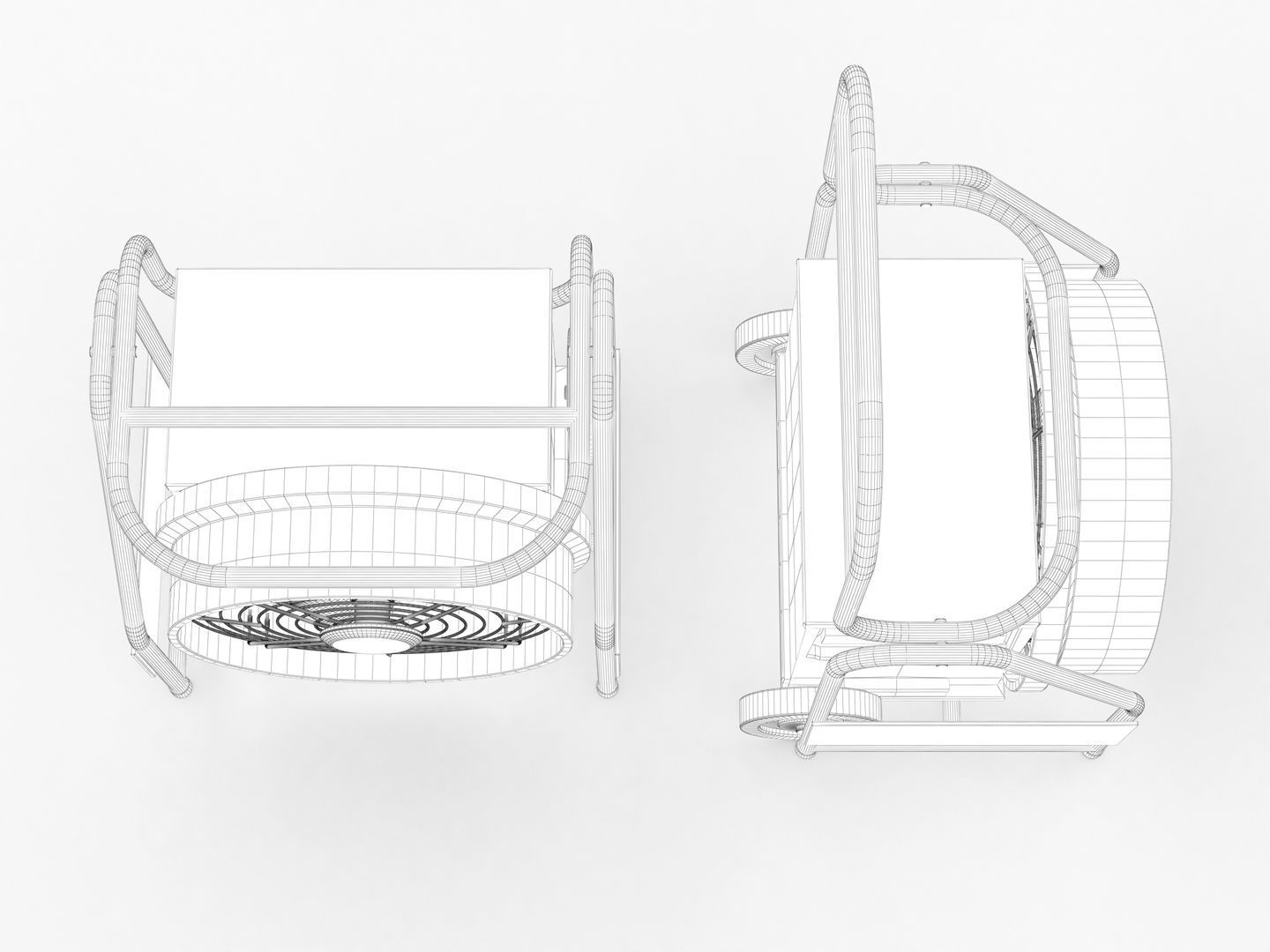 Portable Industrial Fan 3D model_17