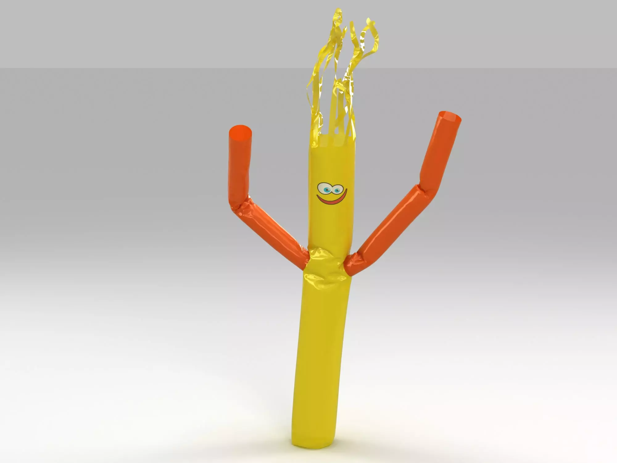 Inflatable Sky Dancer 3D model_0