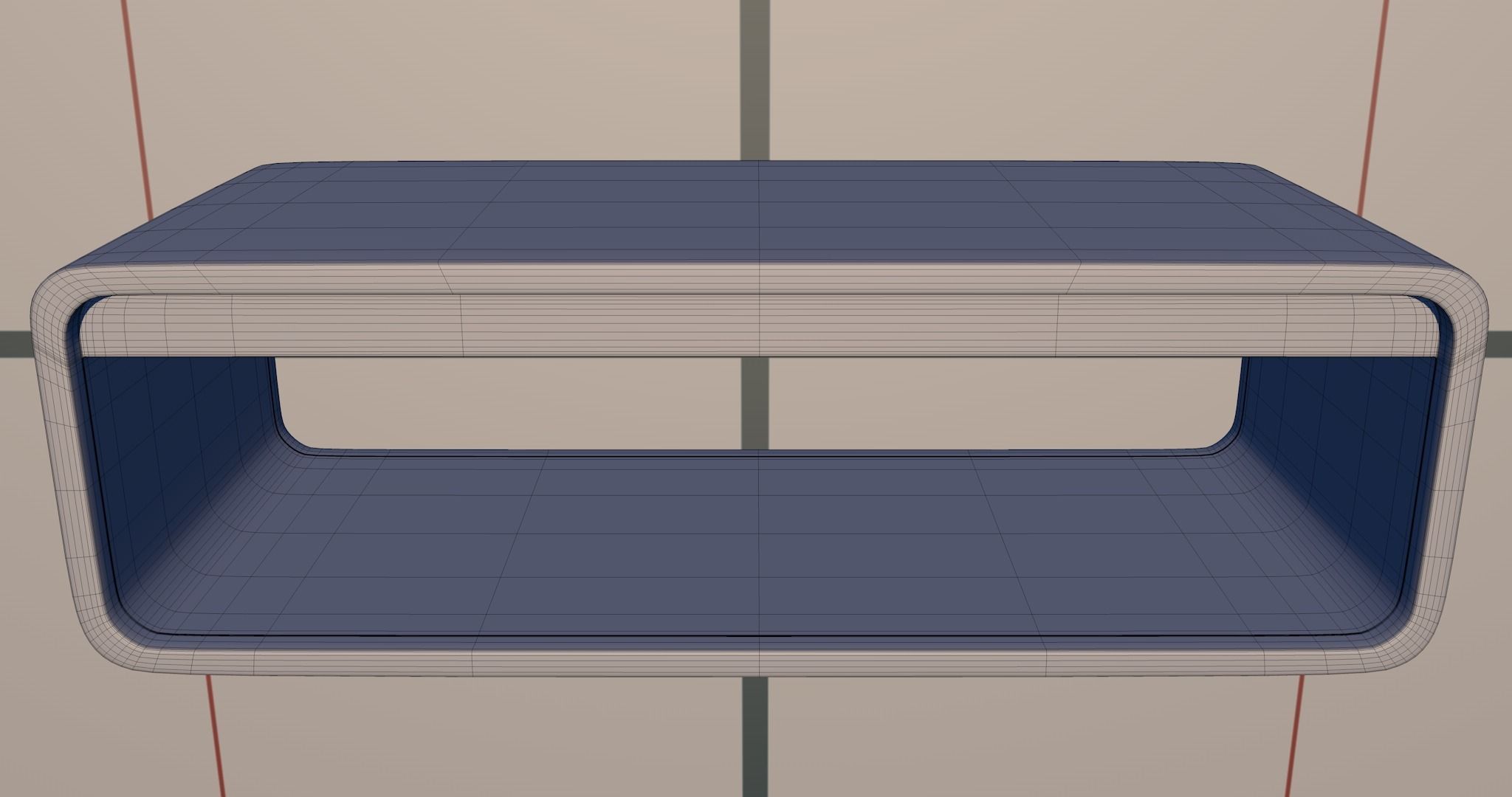 Coffee table PBR 3D model_5