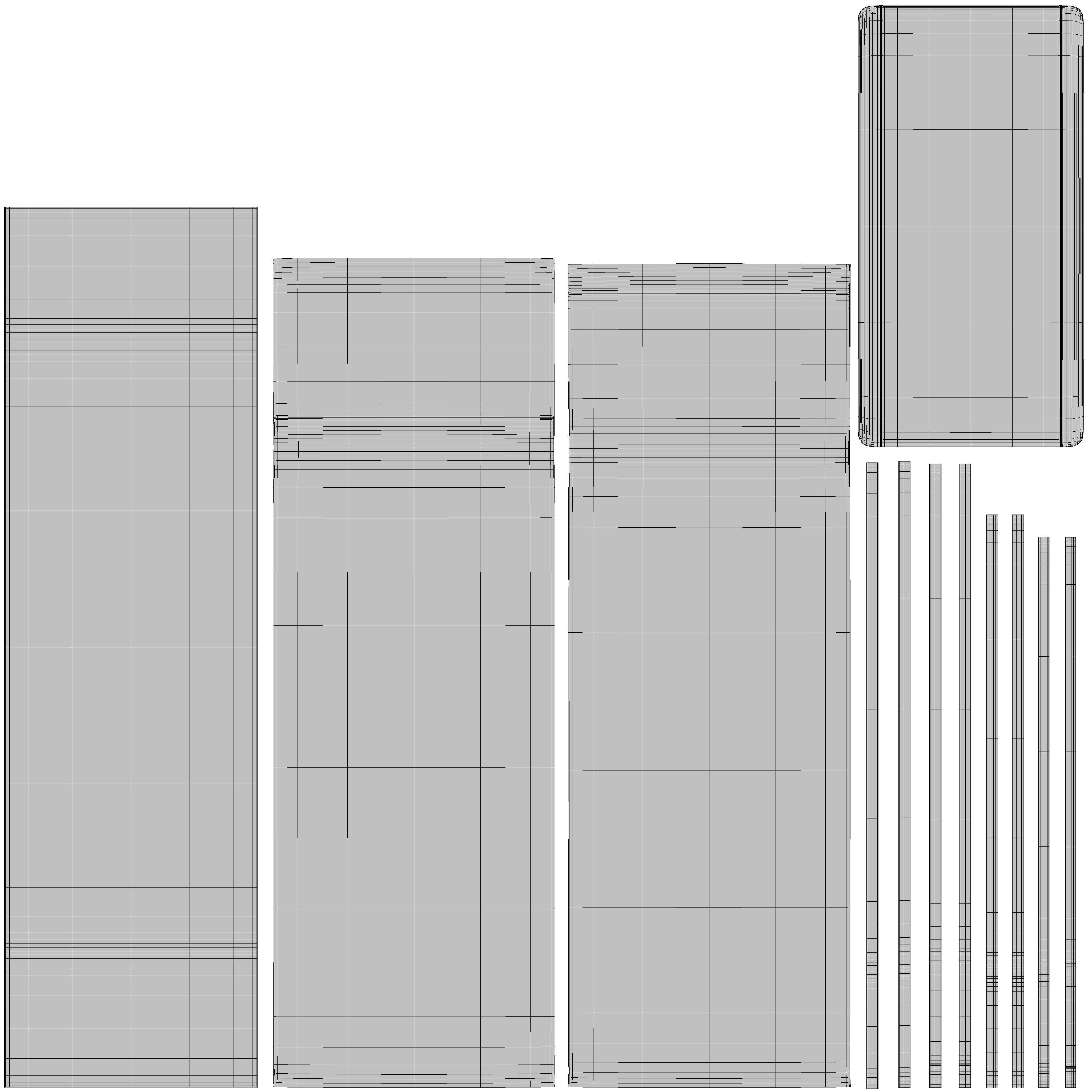 Coffee table PBR 3D model_8