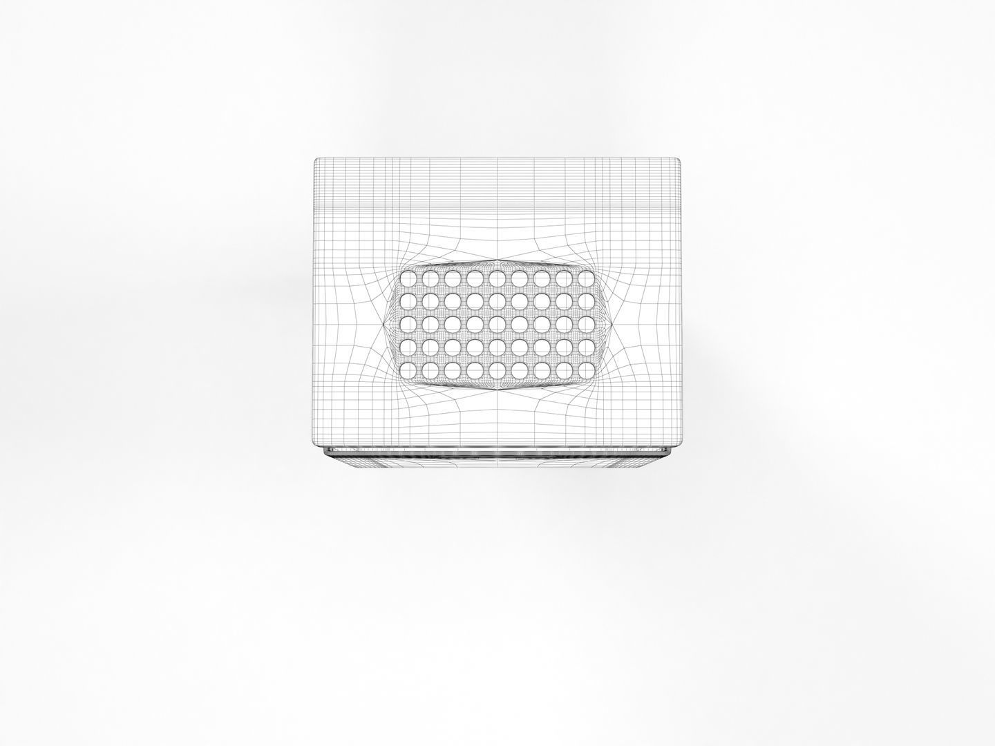 Street Trash Bin 3D model_17