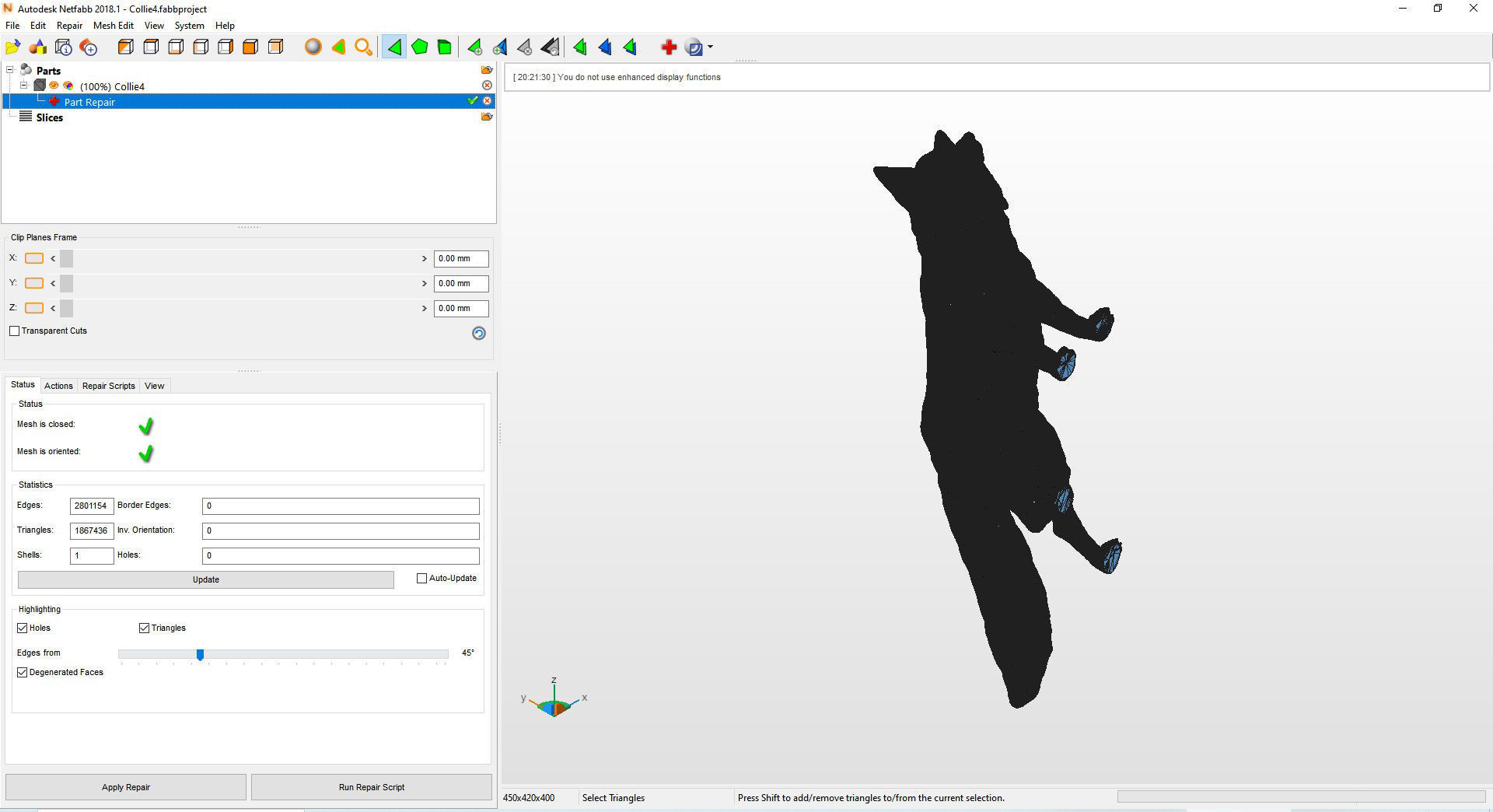 Fox 3D print model 3D print model_13