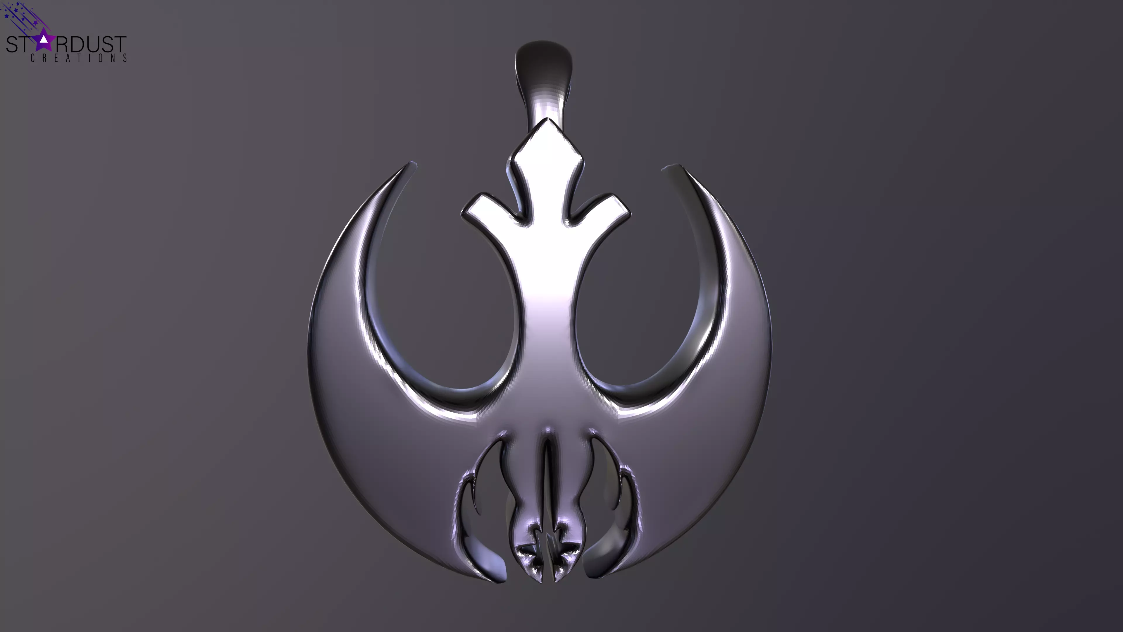 Rebel Alliance and Jedi Order Pendant magnet Free 3D print model