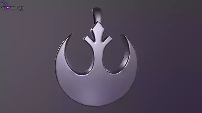 Rebel Alliance Pendant magnet Free 3D print model