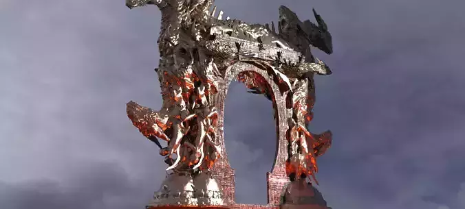 Dantes inferno monolith Archway 4