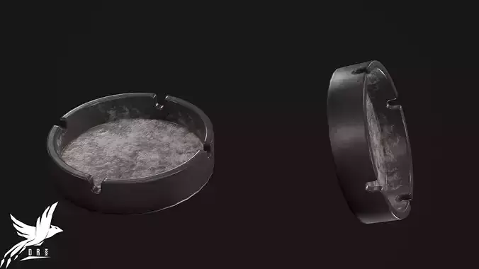 Ashtray two ashtrays