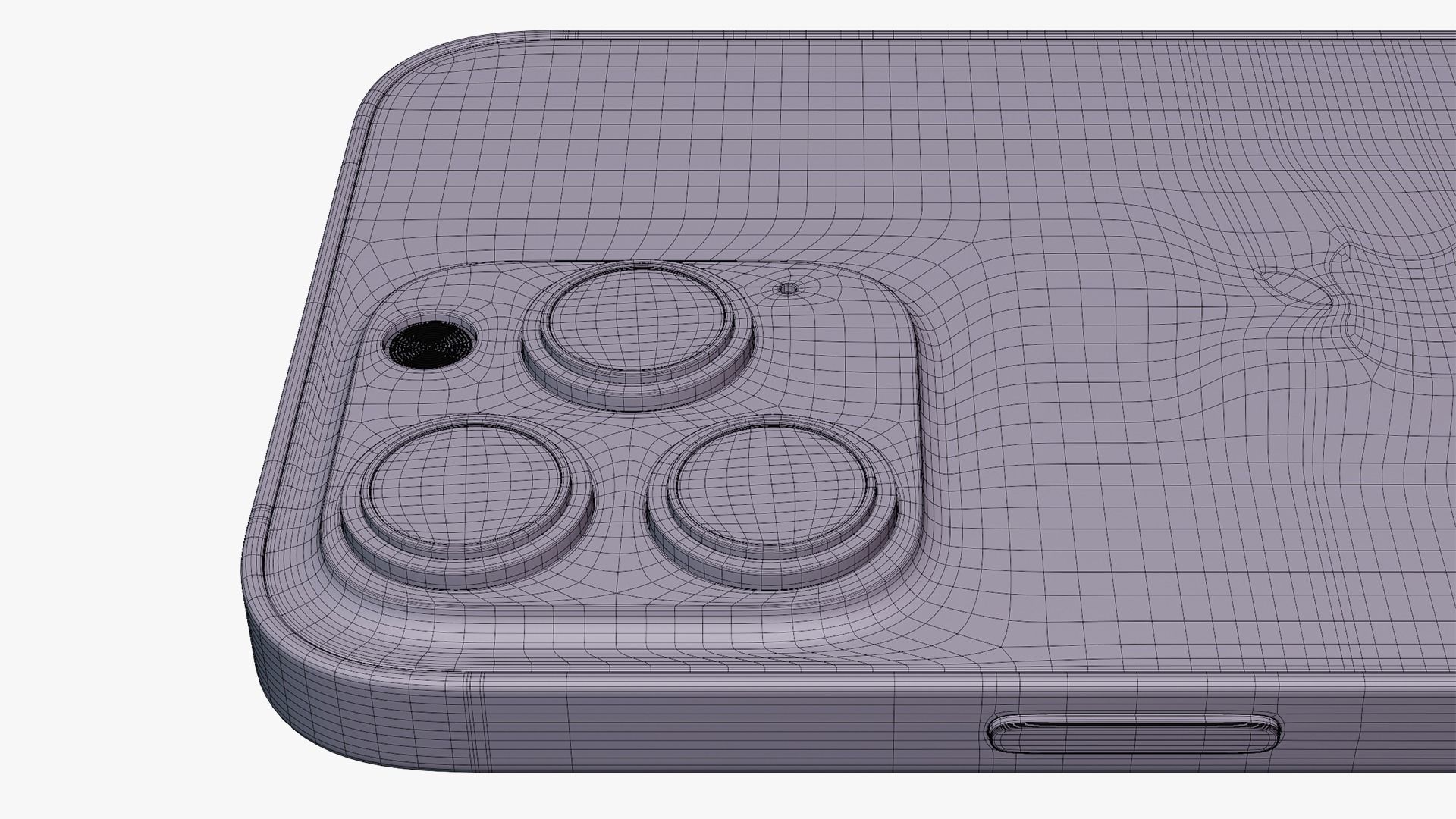 iPhone 14 Pro Max Space Black 3D model_19