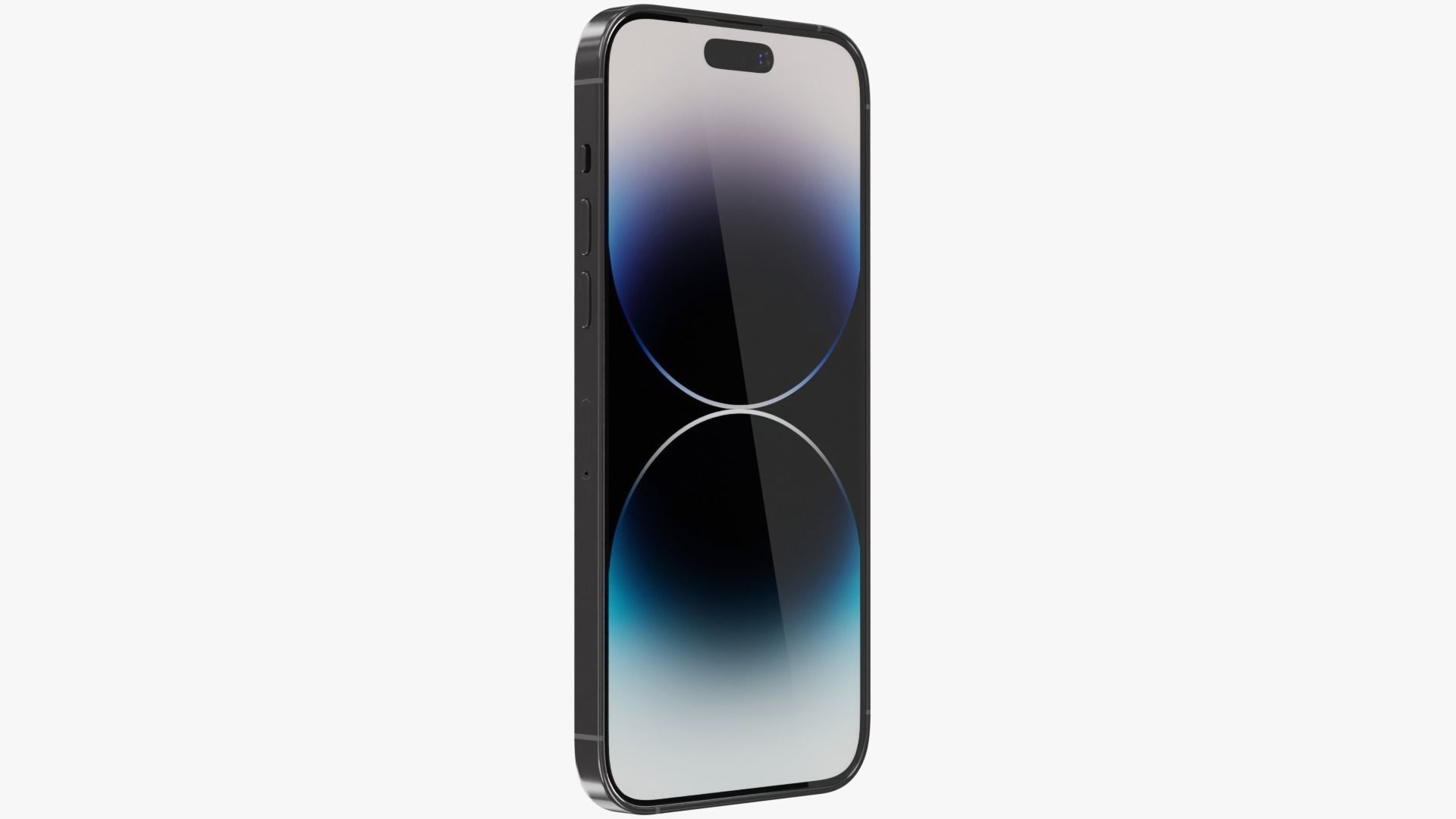 iPhone 14 Pro Max Space Black 3D model_10