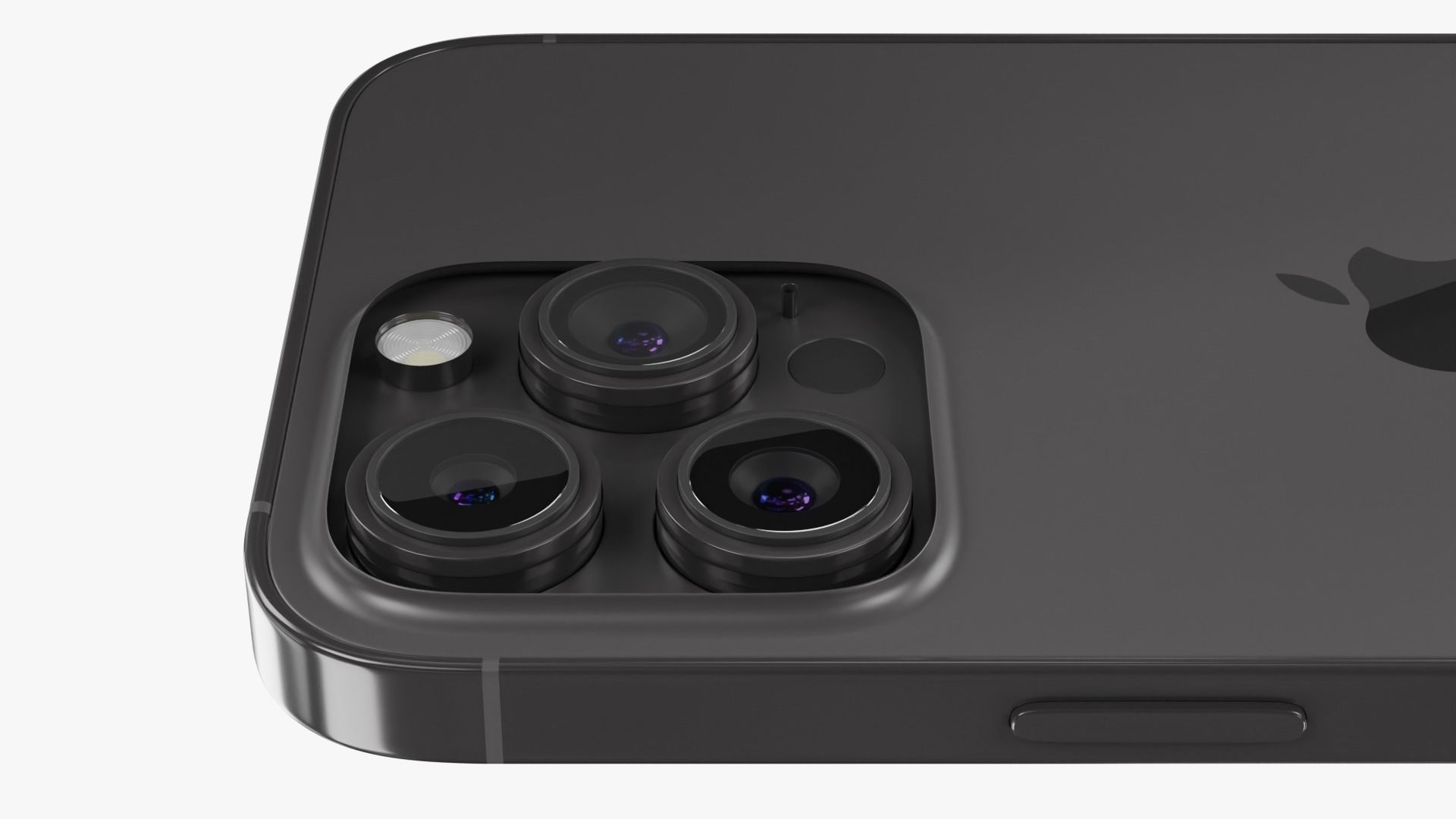 iPhone 14 Pro Max Space Black 3D model_7