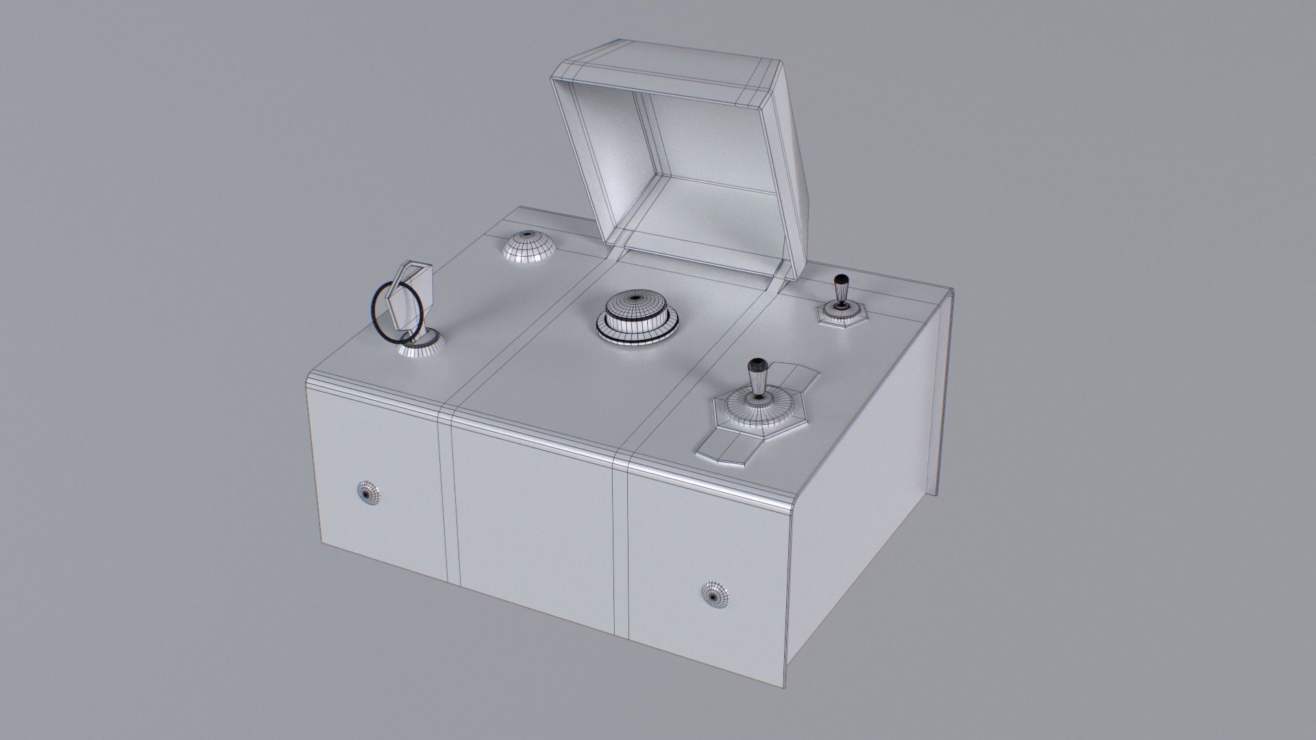 3D model Doomsday Device VR / AR / lowpoly CGTrader