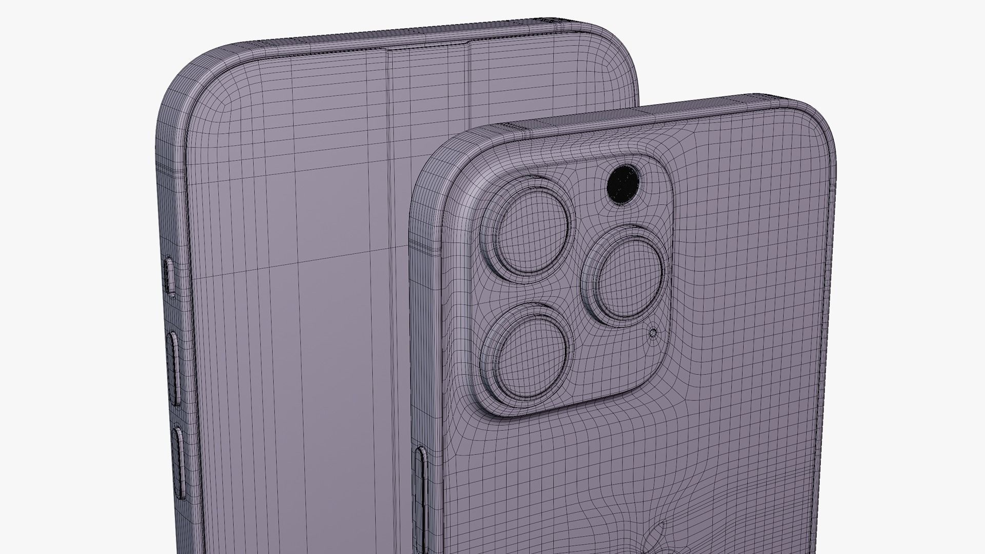 iPhone 14 Pro Max Gold 3D model_21