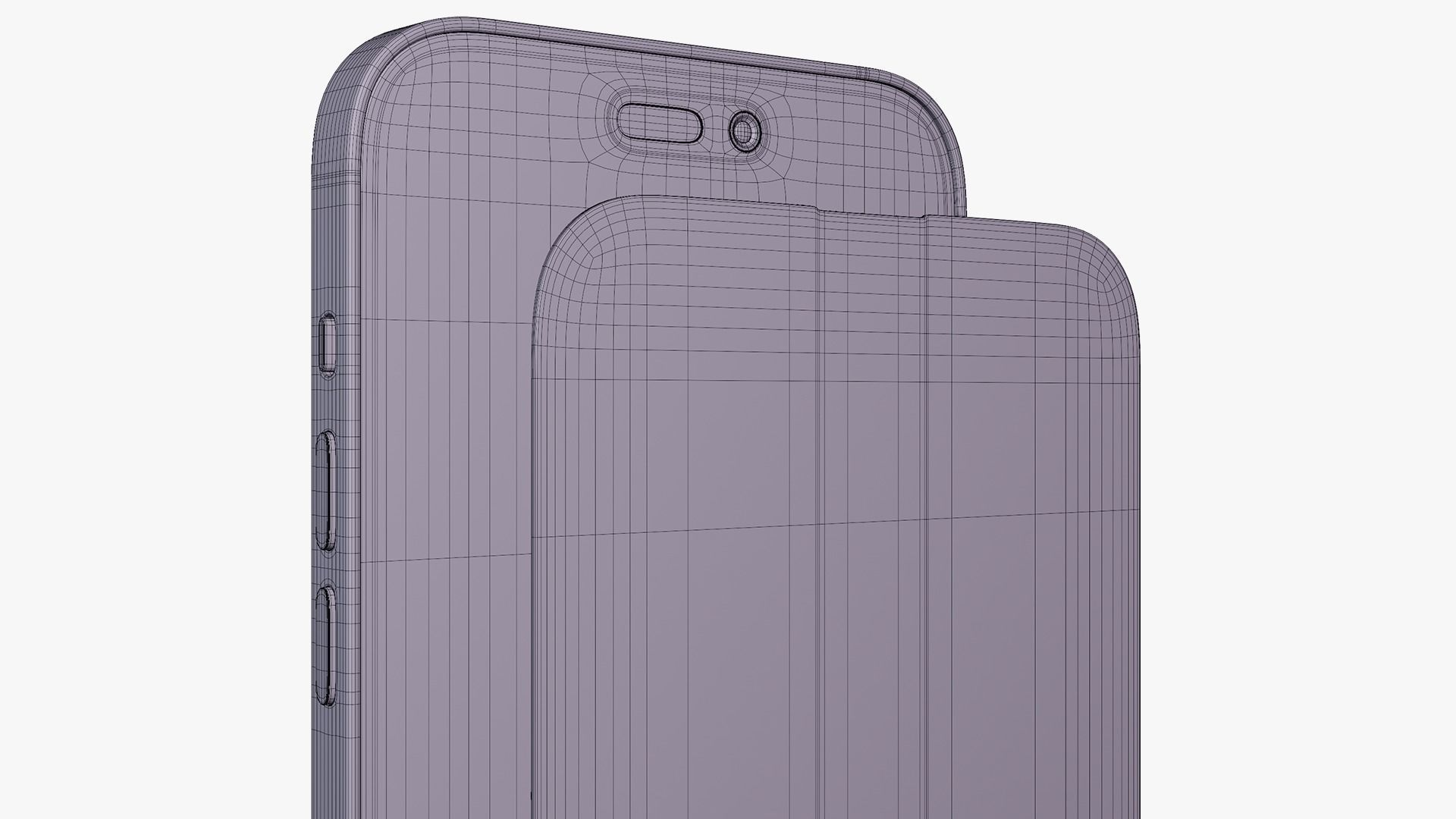 iPhone 14 Pro Max Gold 3D model_16