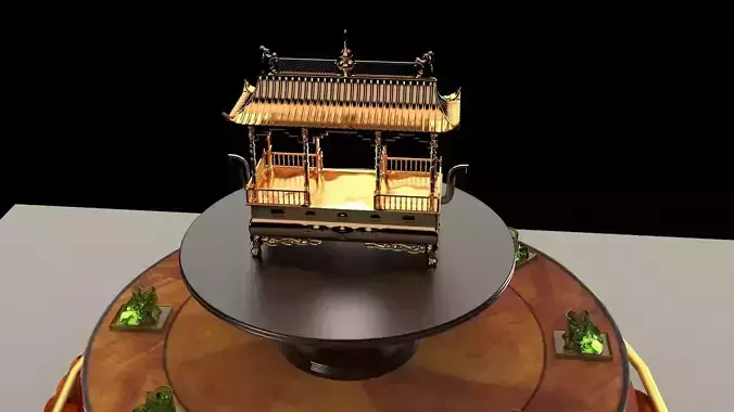 Chinese  incense burner   3D model