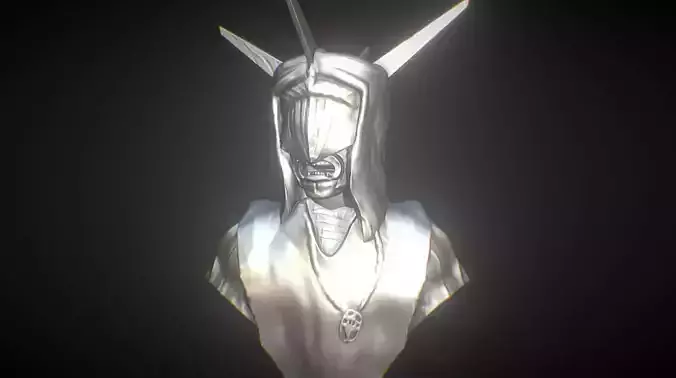 Mouth of Sauron - 3D Printable Bust