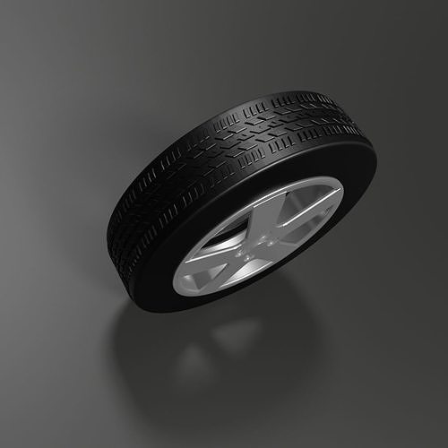 car wheel 3D model