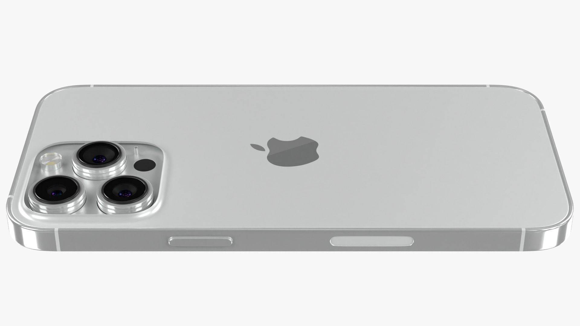 iPhone 14 Pro Max Silver 3D model_6