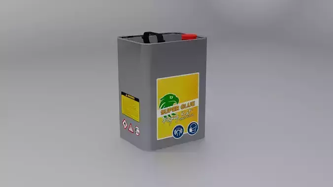 Glue Canister Free 3D model