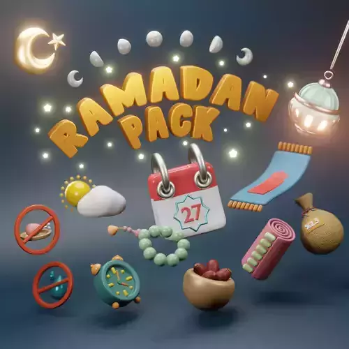 Cute Stylized Ramadan Pack