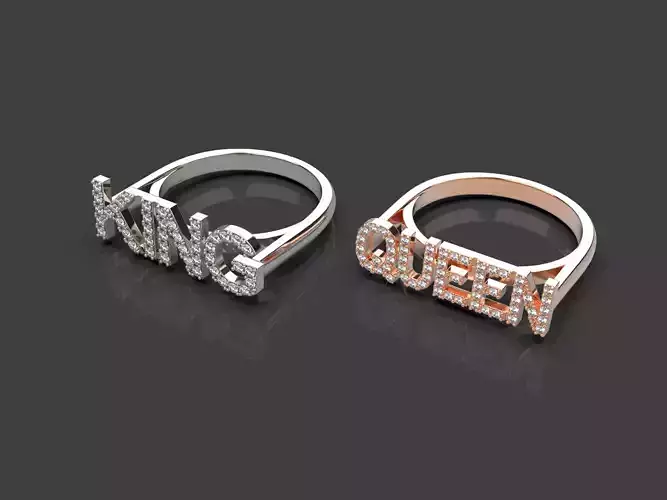 King and Queen Rings