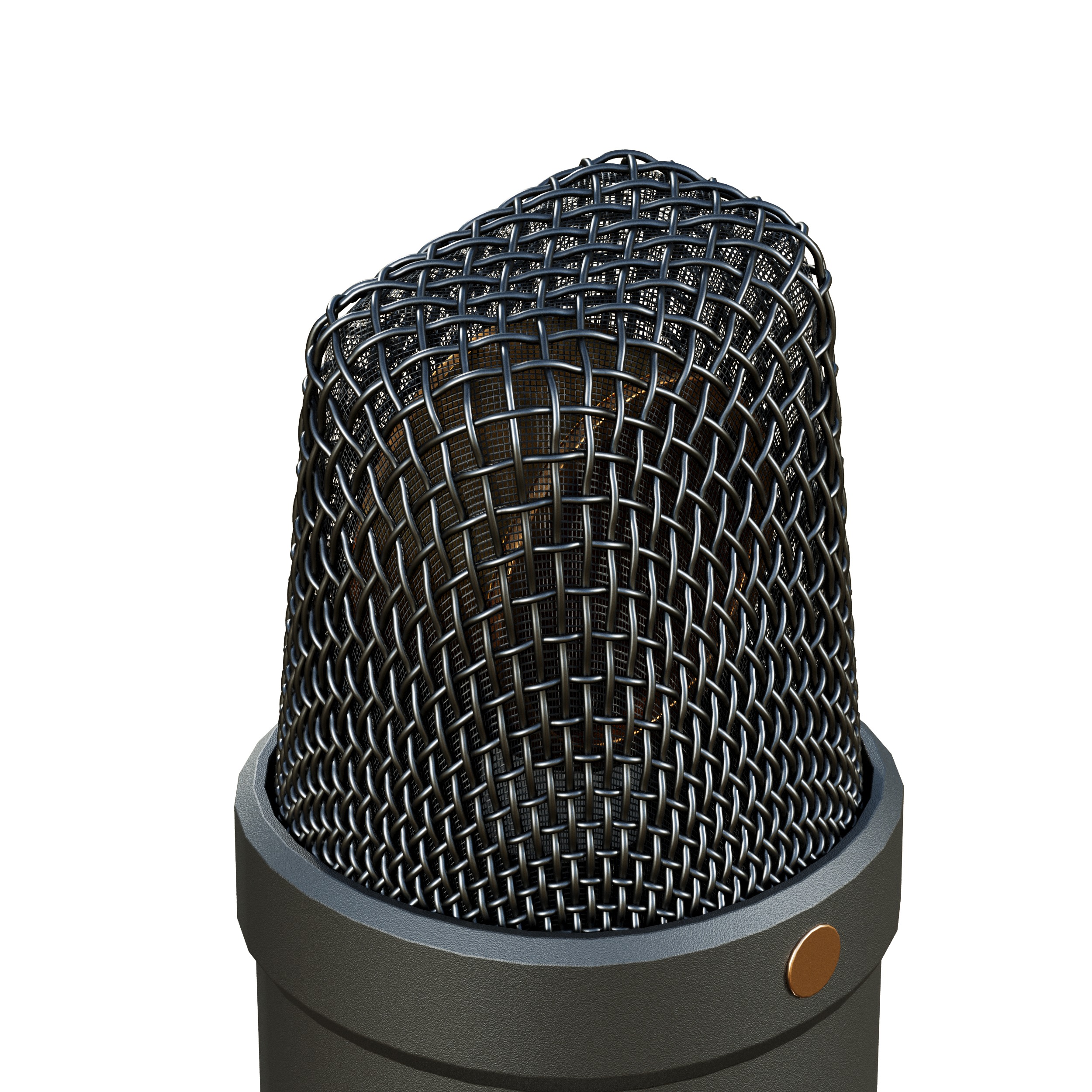 Rode NT1 Black Microphone 3D model_5