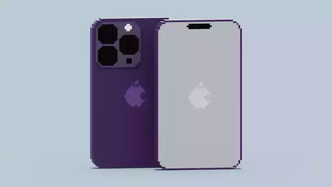 Voxel Iphone14 Pro Deep Purple