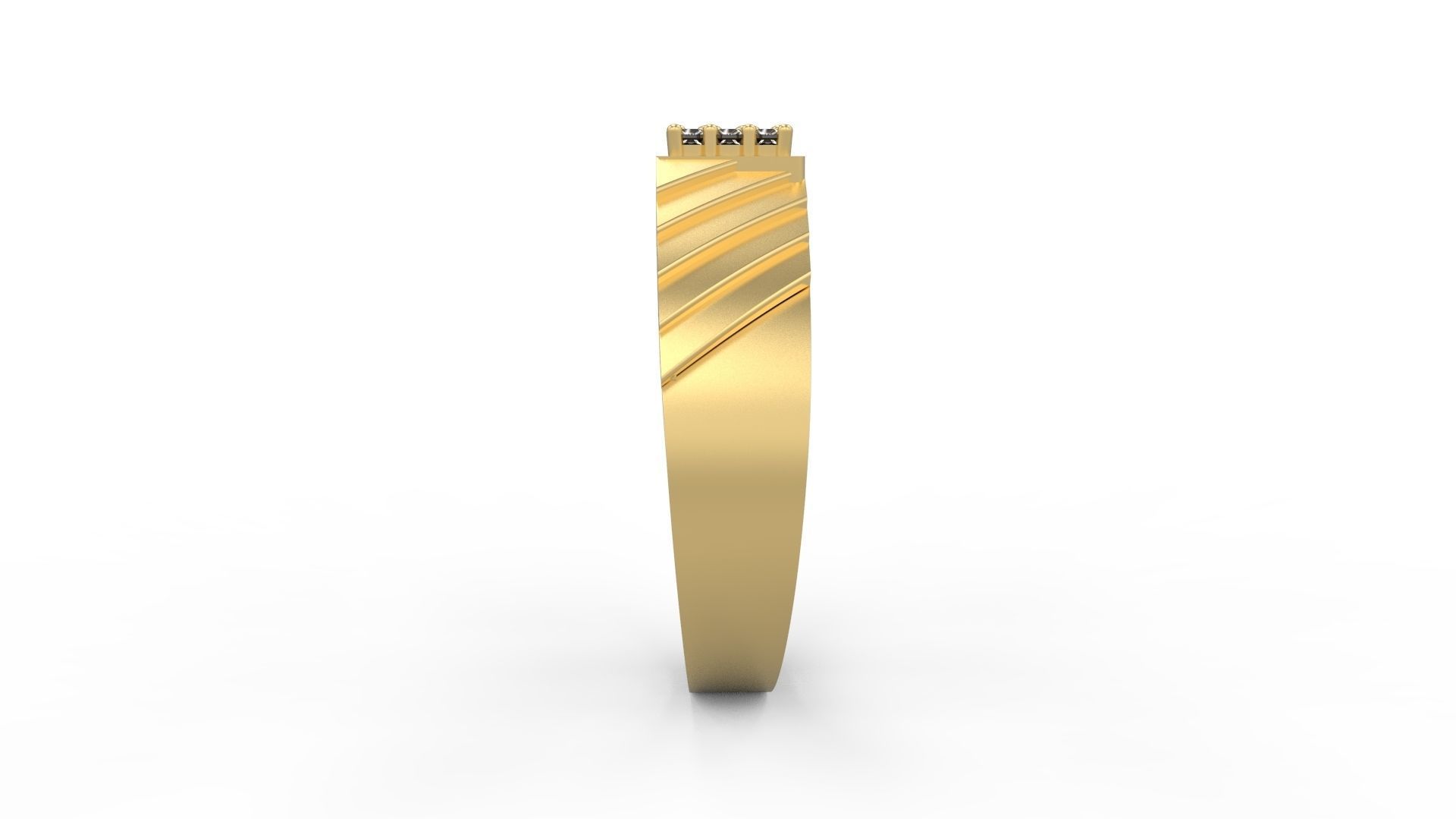 Men Ring 23 3D print model_3