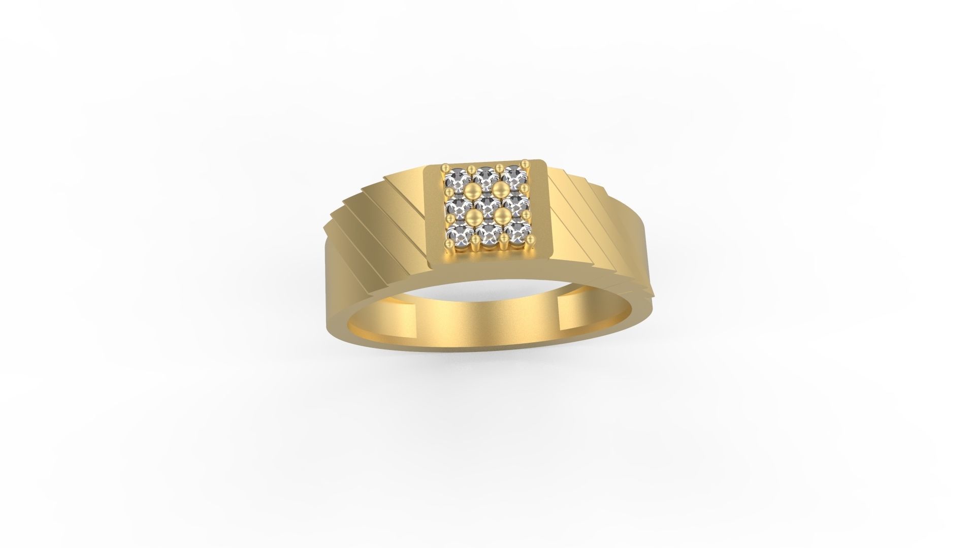 Men Ring 23 3D print model_4