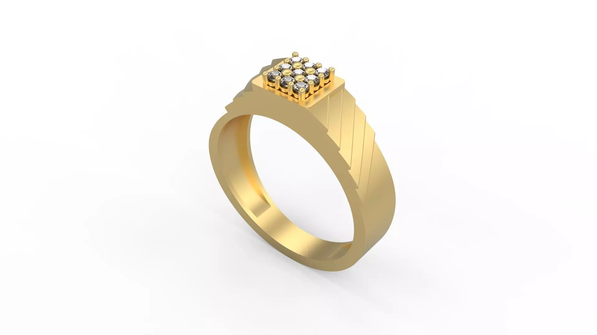 Men Ring 23 3D print model_0