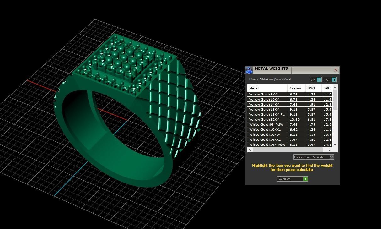 Men Ring 26 3D print model_6