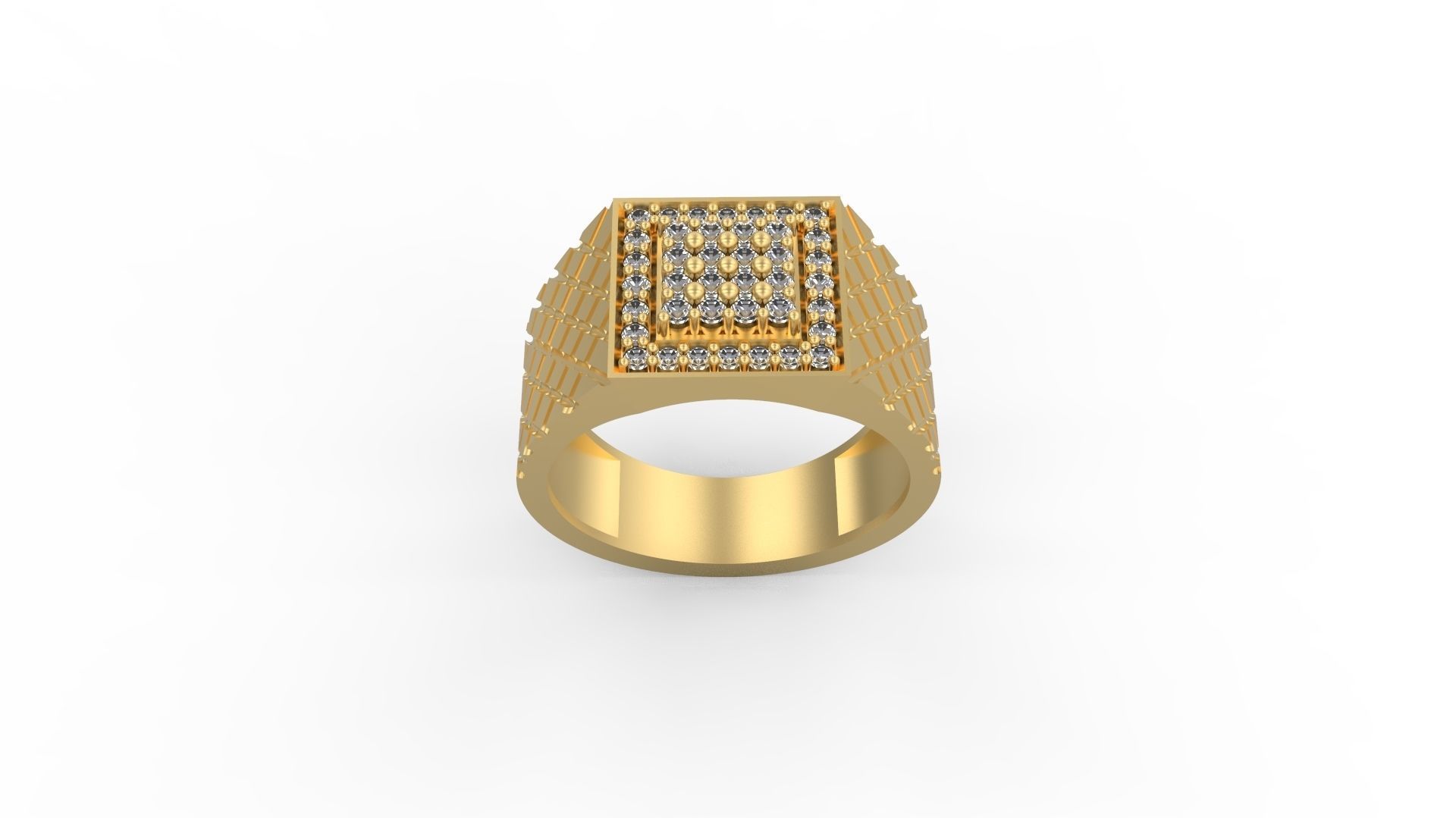 Men Ring 26 3D print model_4