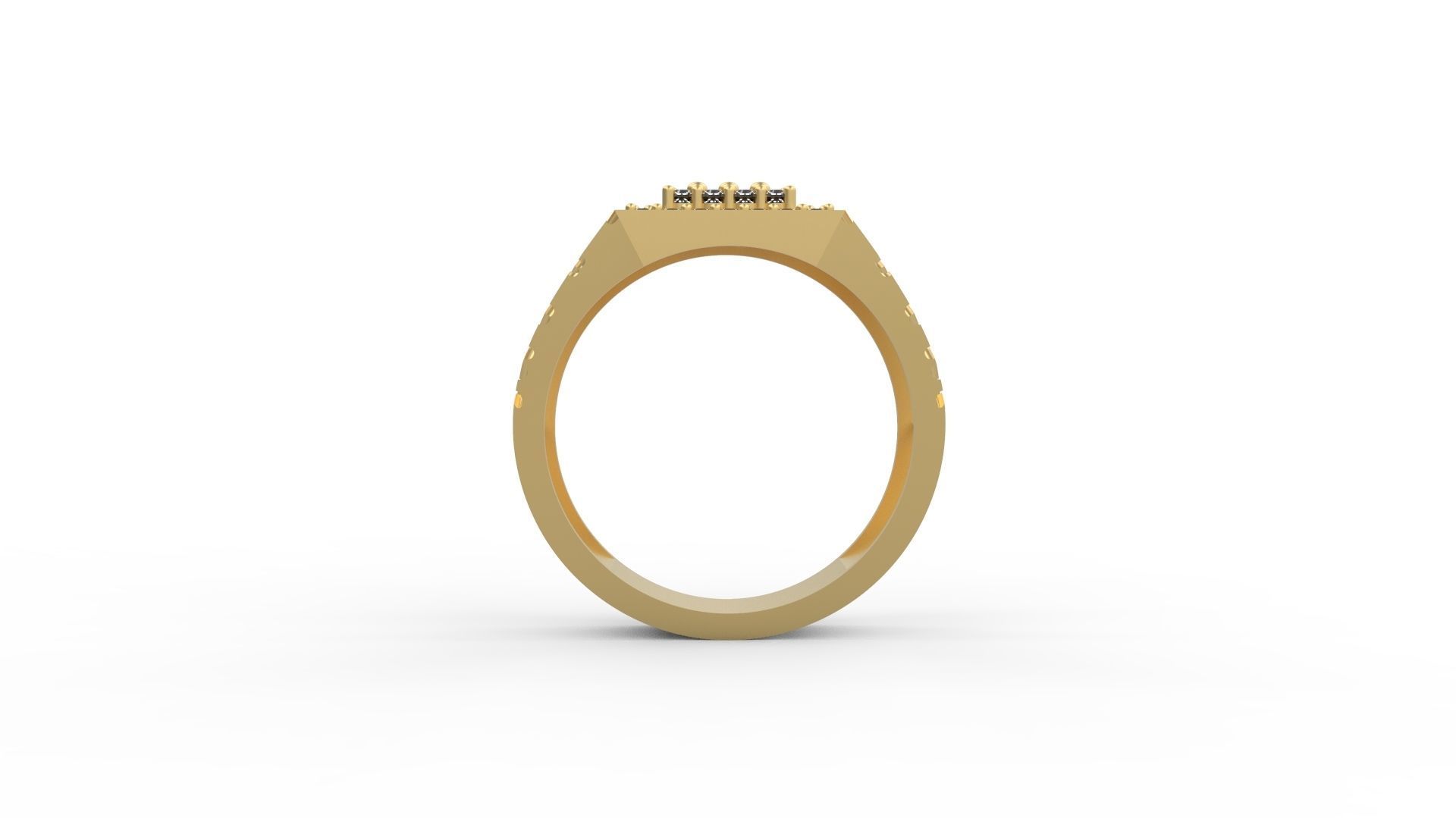 Men Ring 26 3D print model_2