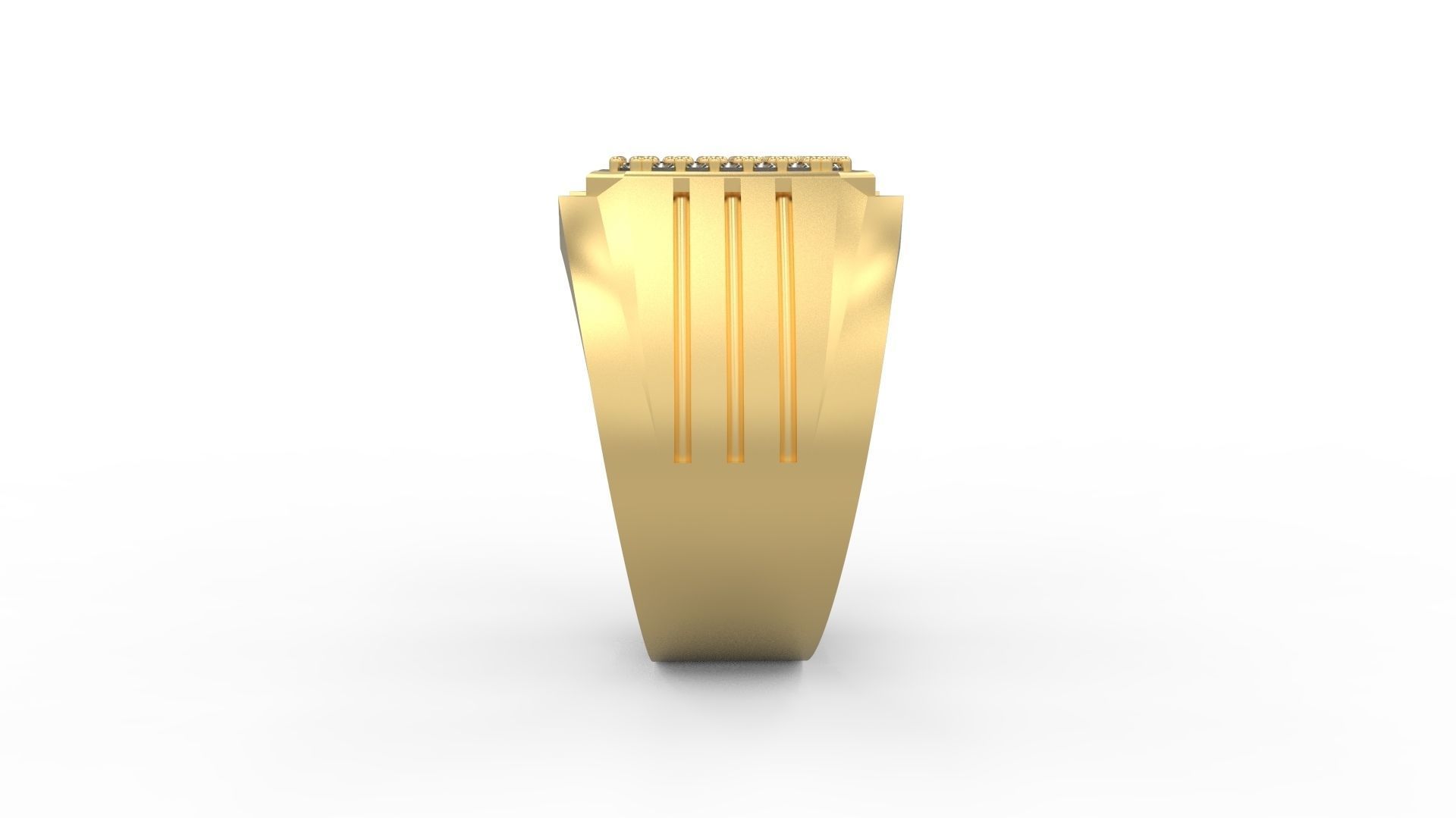 Men Ring 27 3D print model_3