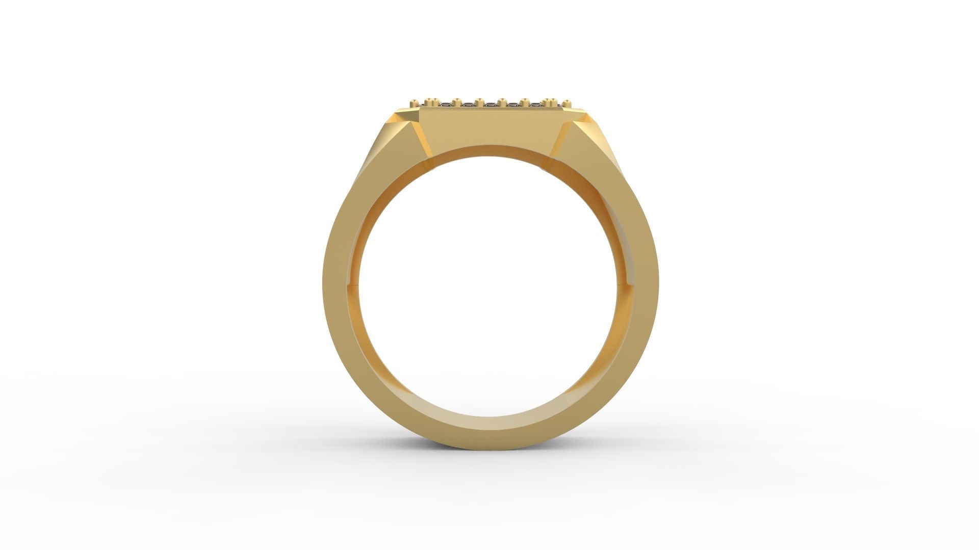 Men Ring 27 3D print model_2