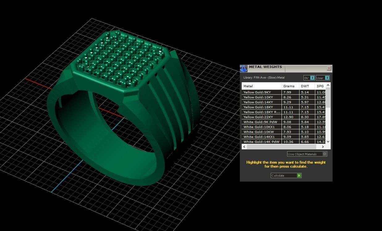 Men Ring 27 3D print model_6