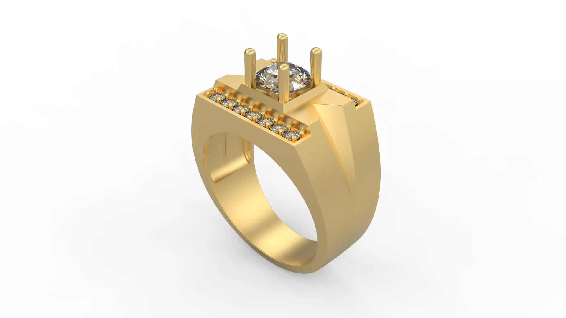 Men Ring 30 3D print model_0